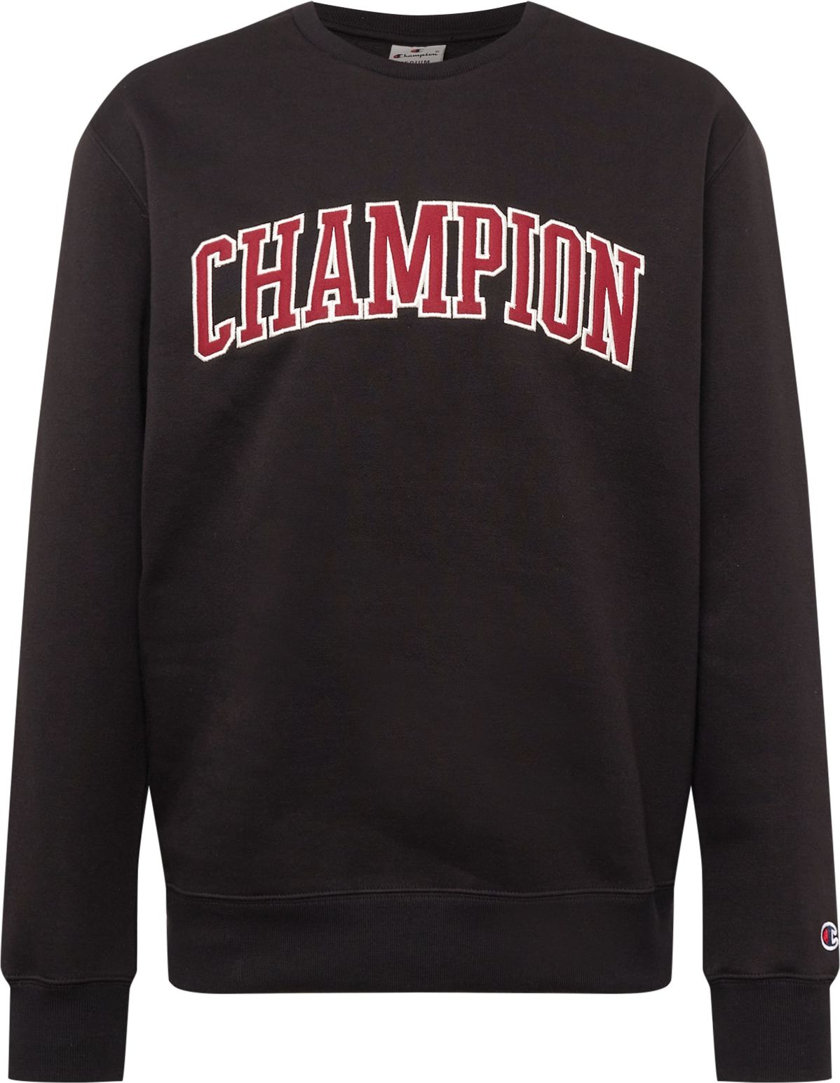 Champion Authentic Athletic Apparel Mikina červená / černá / bílá