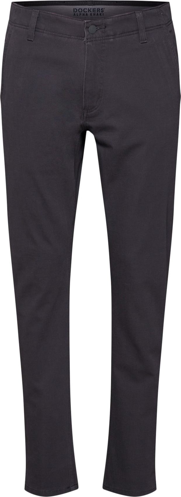 Dockers Chino kalhoty 'SMART 360 FLEX ALPHA SLIM (TAPERED)' šedá