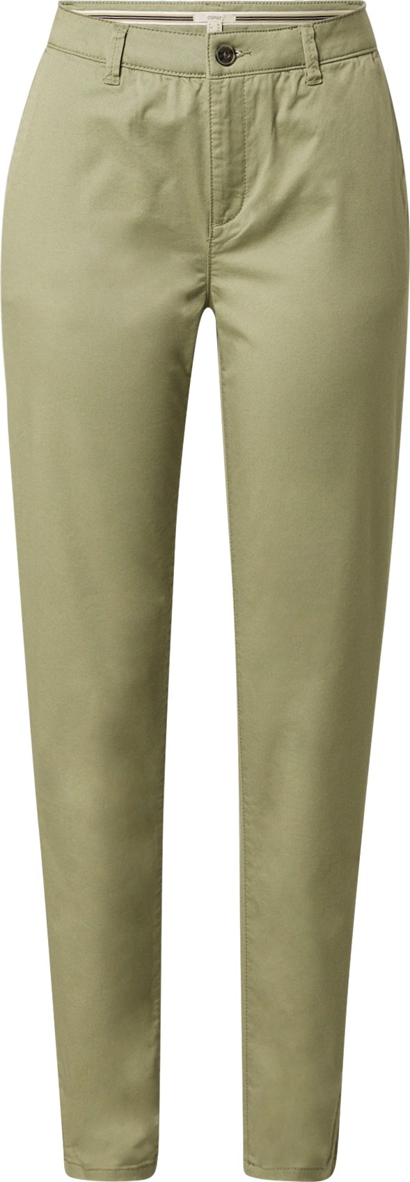 ESPRIT Chino kalhoty khaki