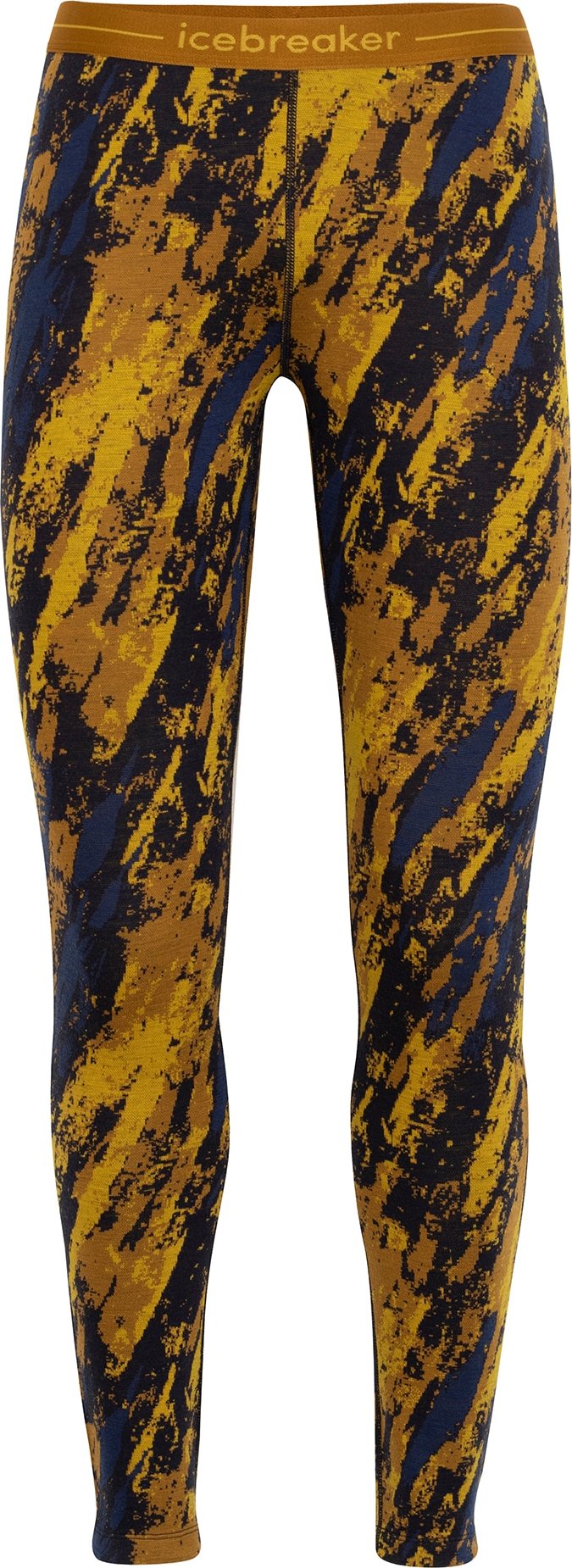 ICEBREAKER Sportovní kalhoty 'W 250 Vertex ' žlutá / černá