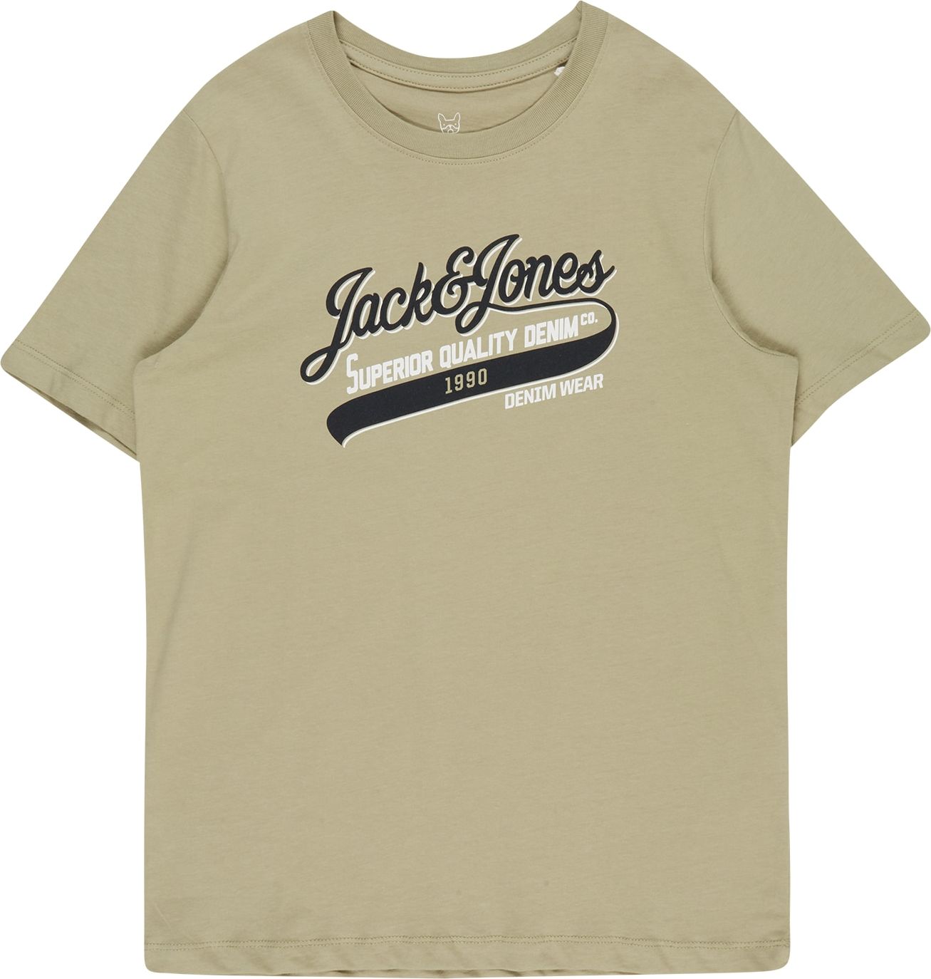 Jack & Jones Junior Tričko mátová / černá / bílá