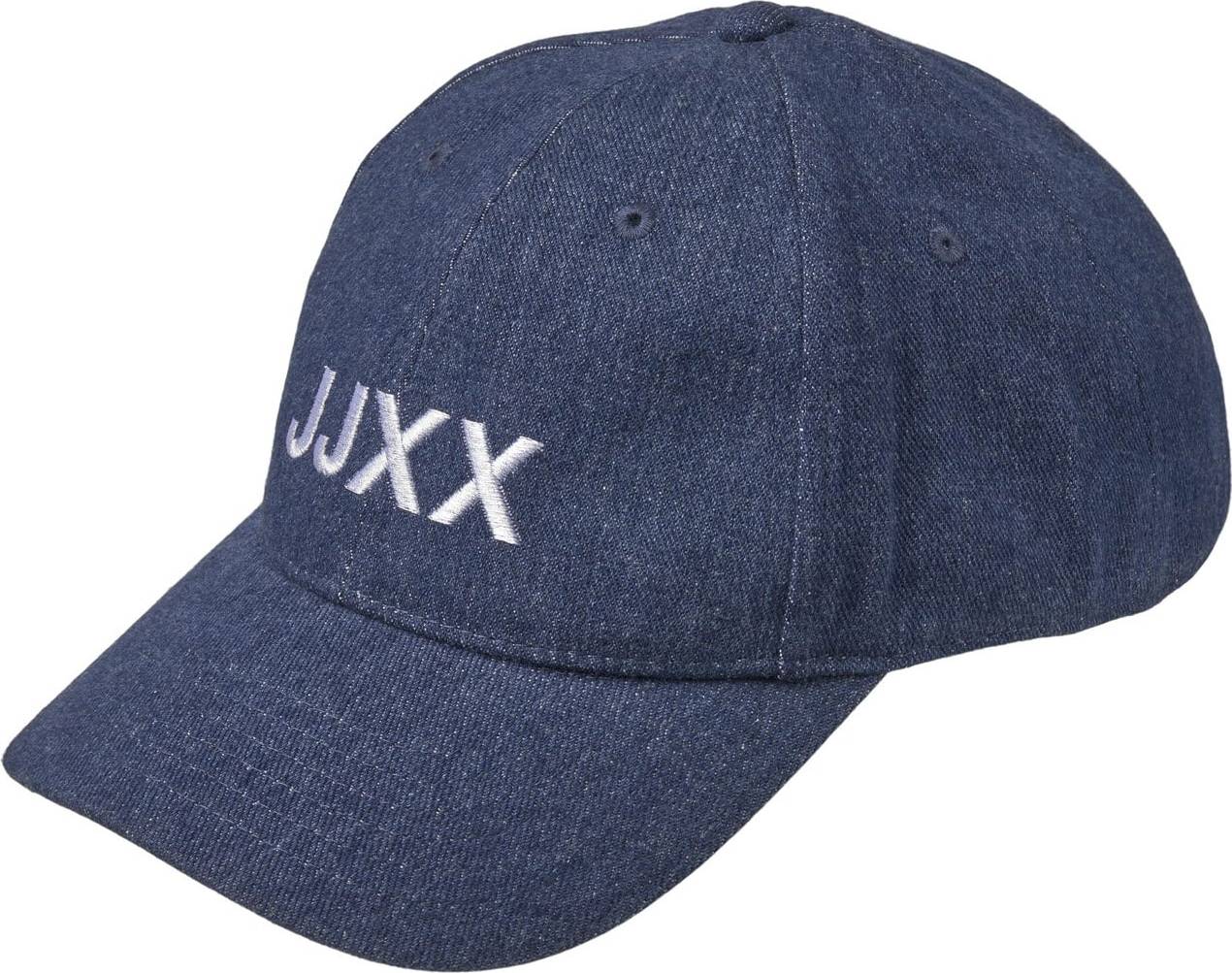 JJXX Čepice modrý melír / bílá