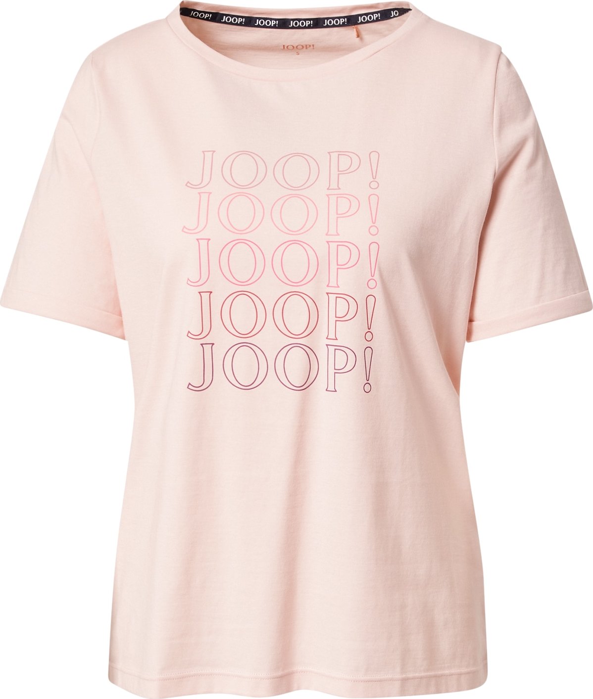 JOOP! Bodywear Tričko tmavě fialová / pink / růžová / červená