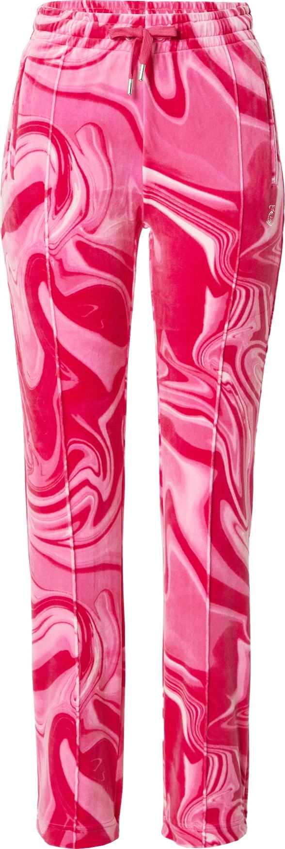 Juicy Couture White Label Kalhoty 'TINA' pink / růžová