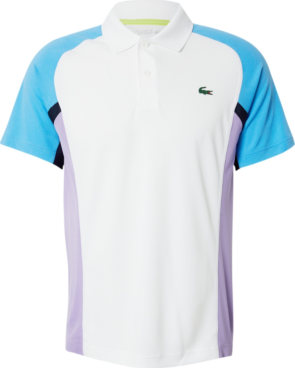 Lacoste Sport Funkční tričko azurová / lenvandulová / černá / bílá