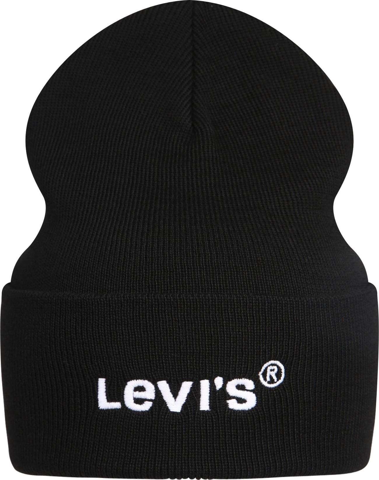 LEVI'S Čepice černá / bílá
