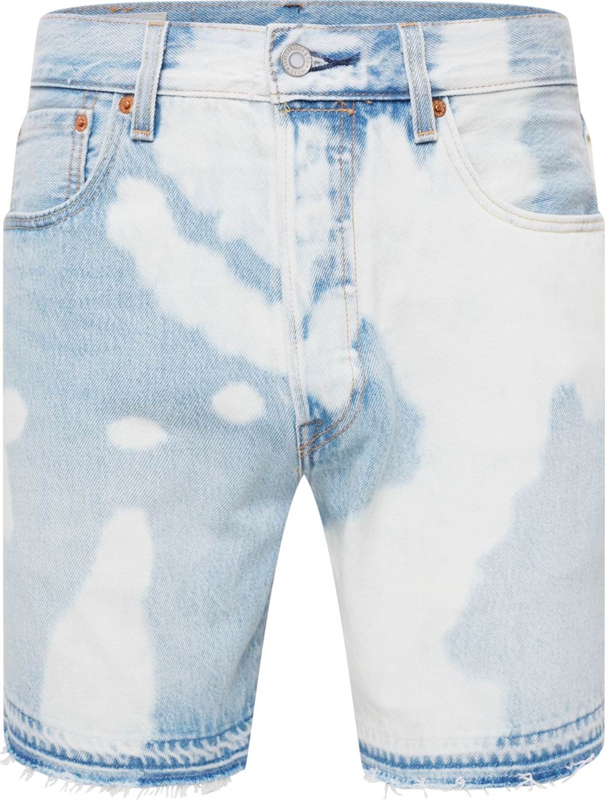 LEVI'S Džíny '501® ’93 SHORTS' světlemodrá / bílá