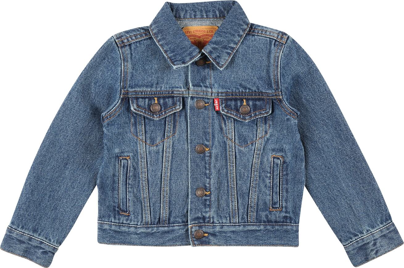 LEVI'S Přechodná bunda modrá džínovina