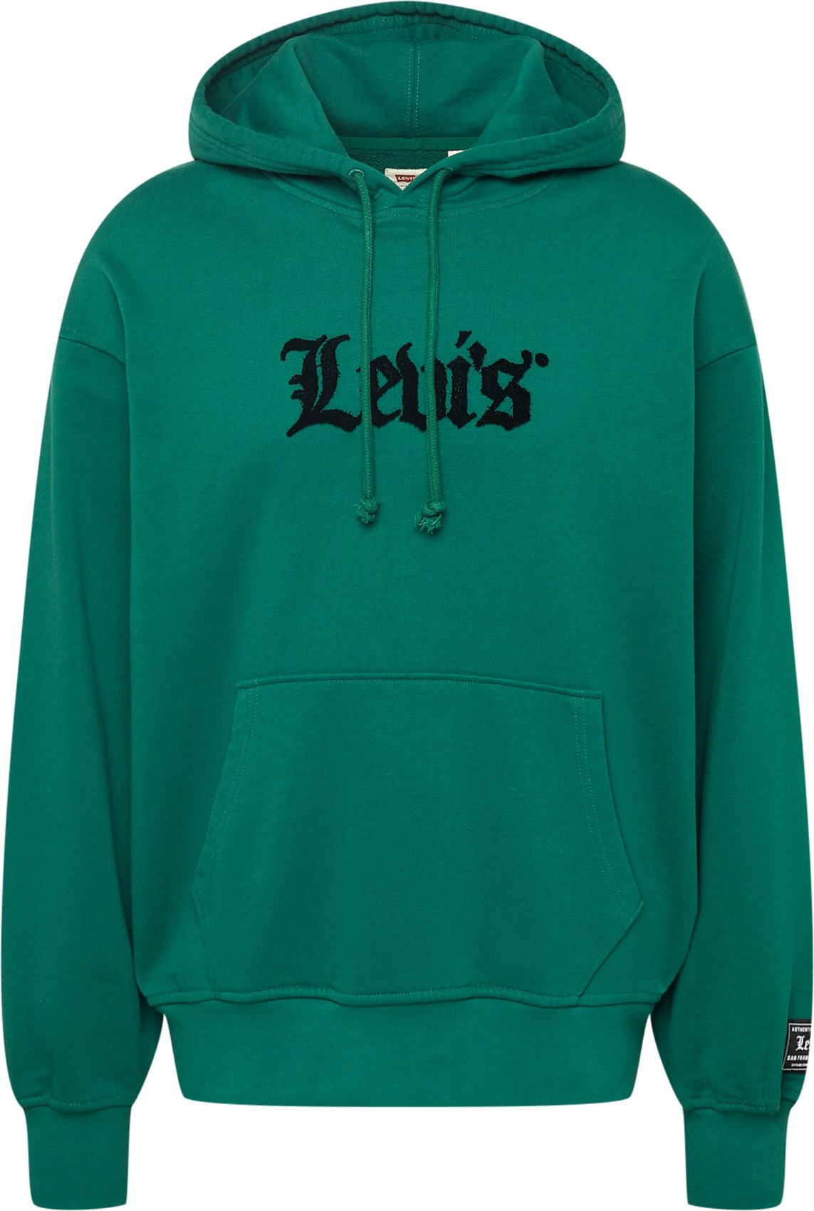 LEVI'S Mikina zelená / černá