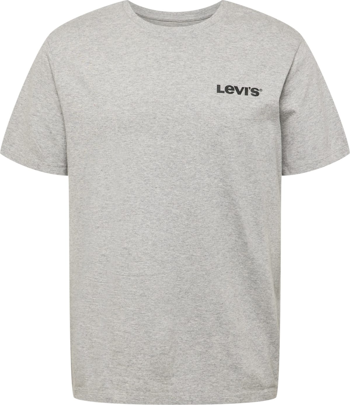 LEVI'S Tričko šedý melír / tmavě fialová