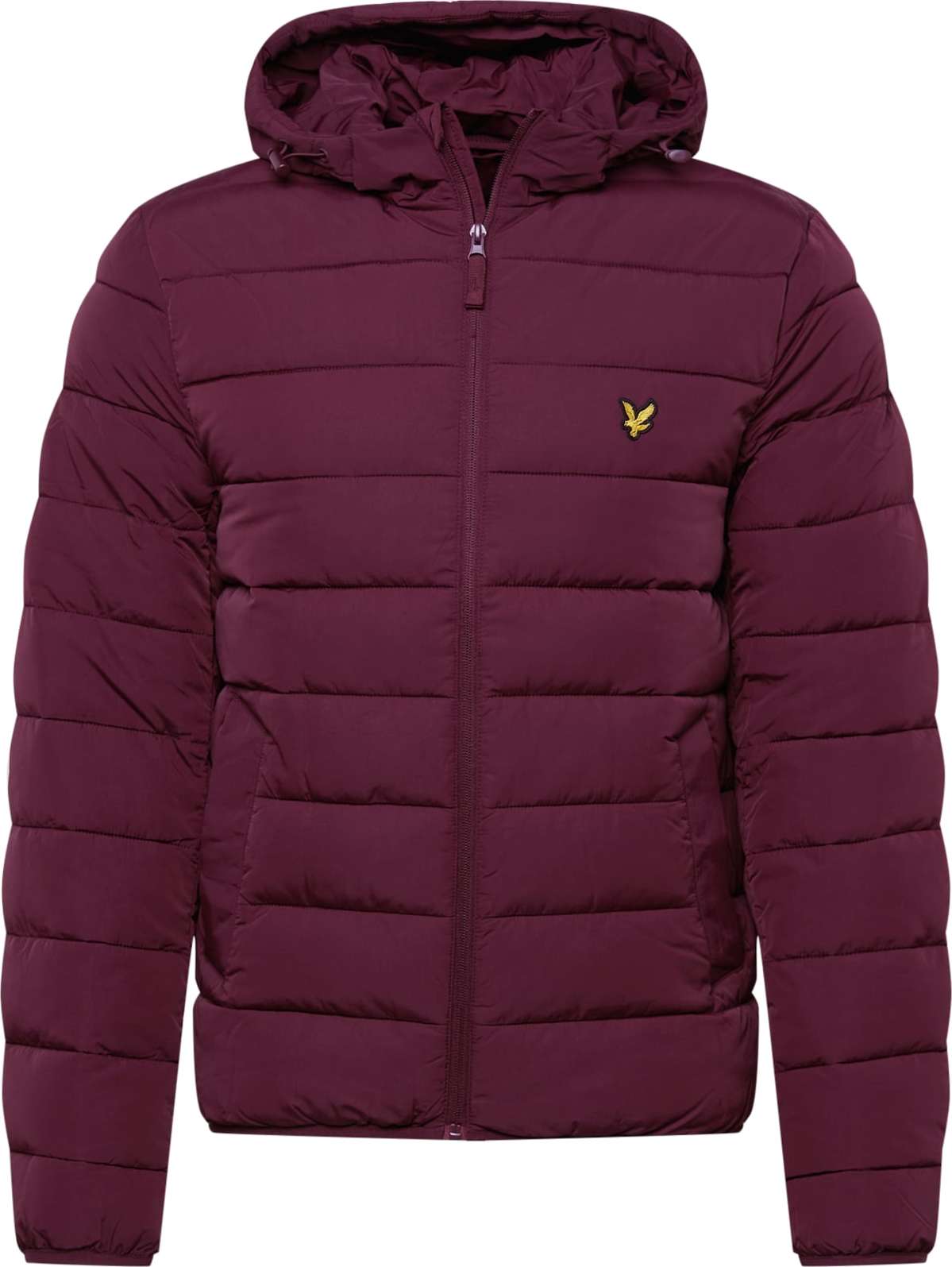 Lyle & Scott Přechodná bunda burgundská červeň
