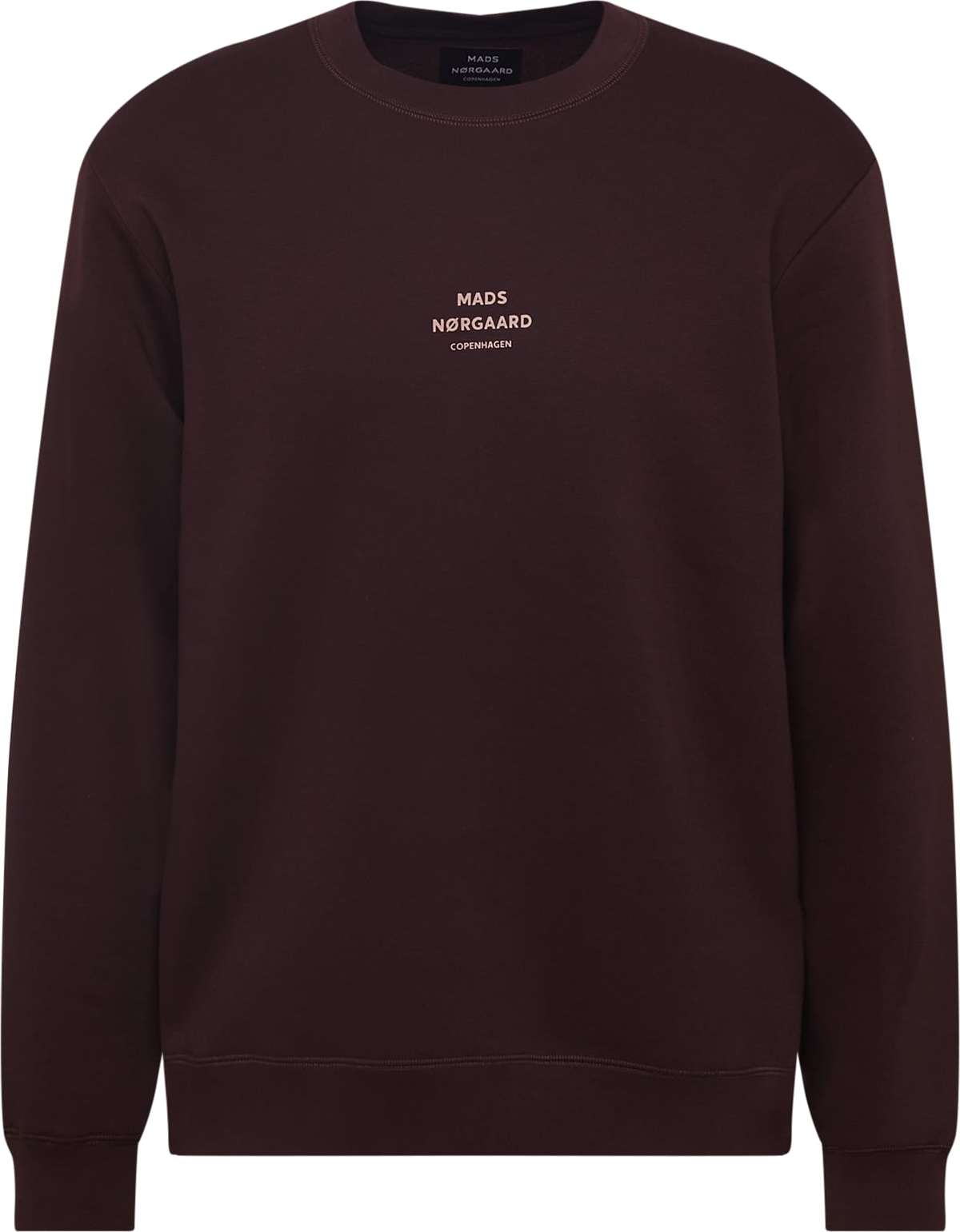 MADS NORGAARD COPENHAGEN Mikina béžová / tmavě hnědá
