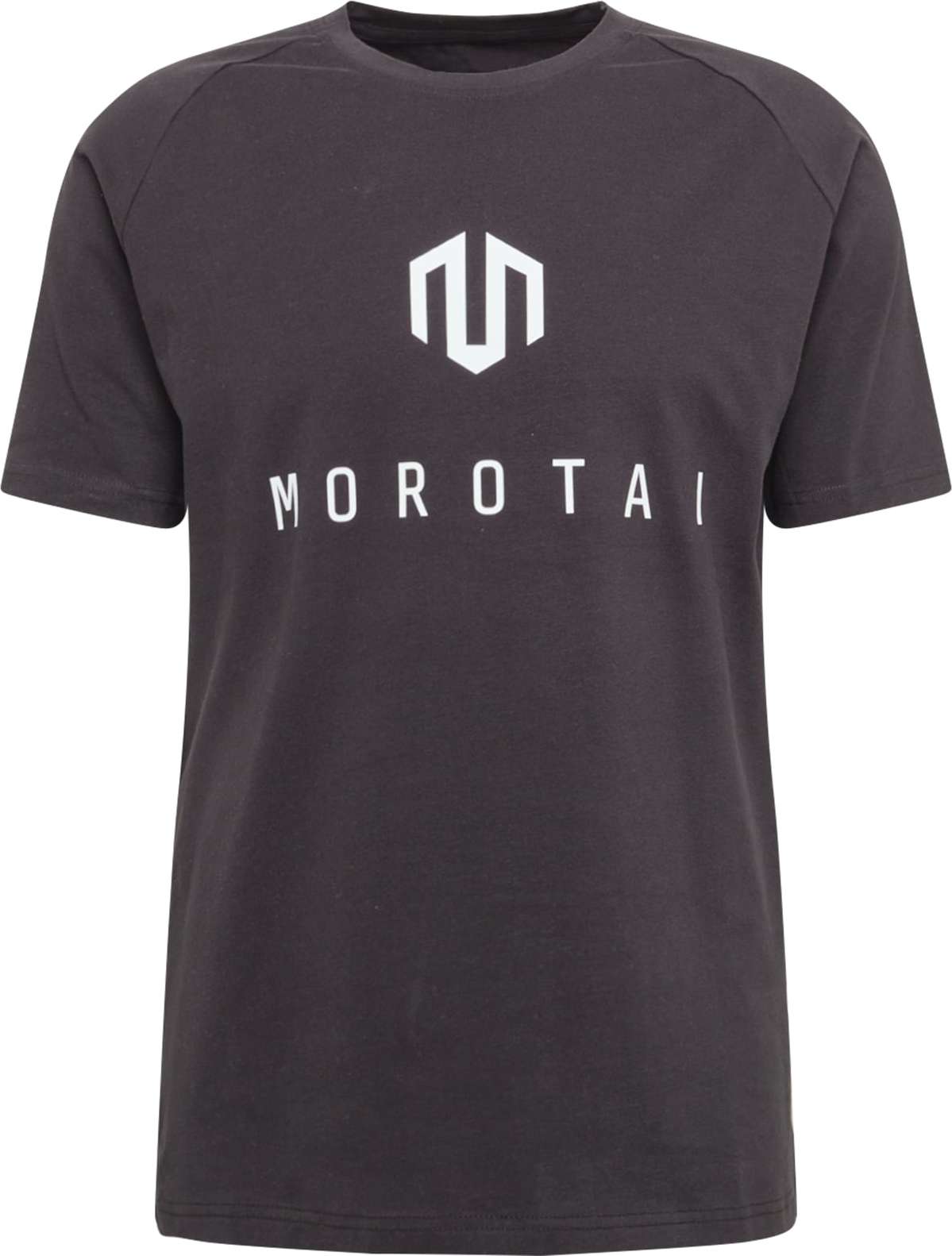 MOROTAI Funkční tričko 'Corporate Basic' černá / bílá