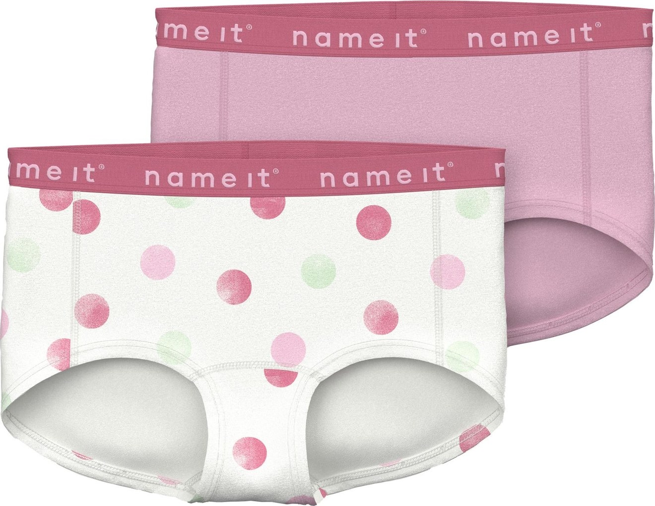 NAME IT Spodní prádlo růžová / pitaya / bílá