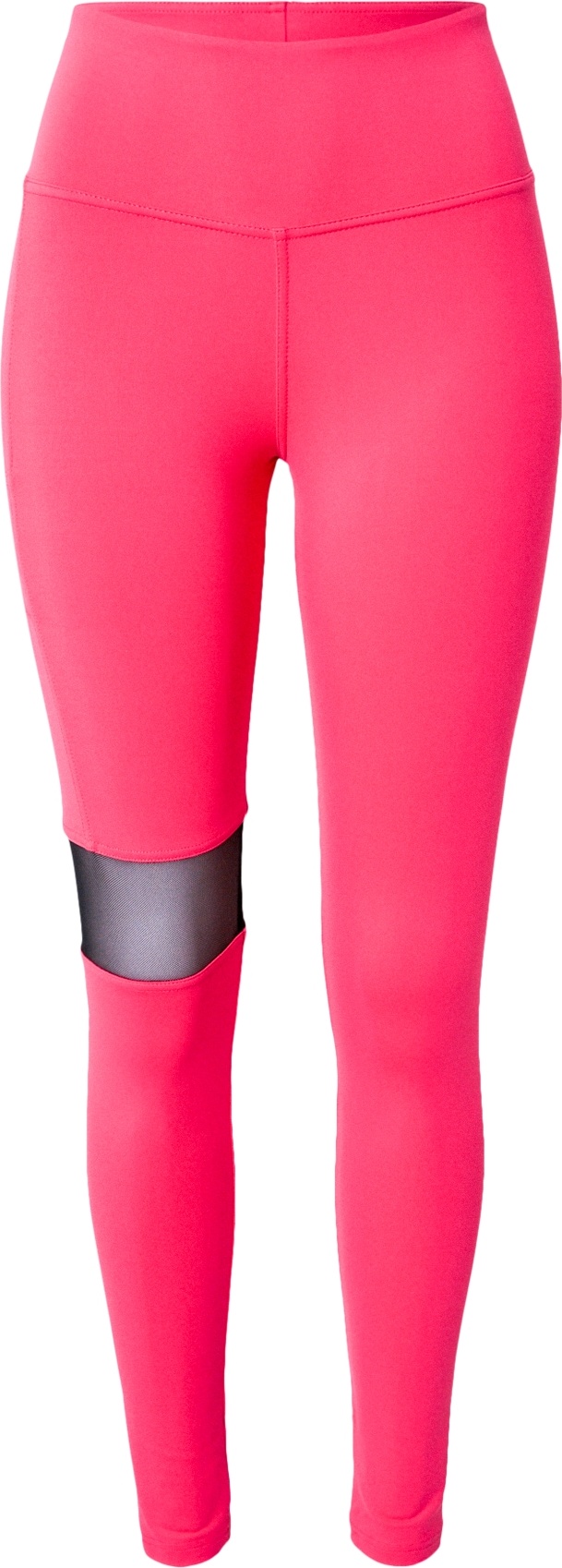 NEBBIA Sportovní kalhoty pink / černá / bílá