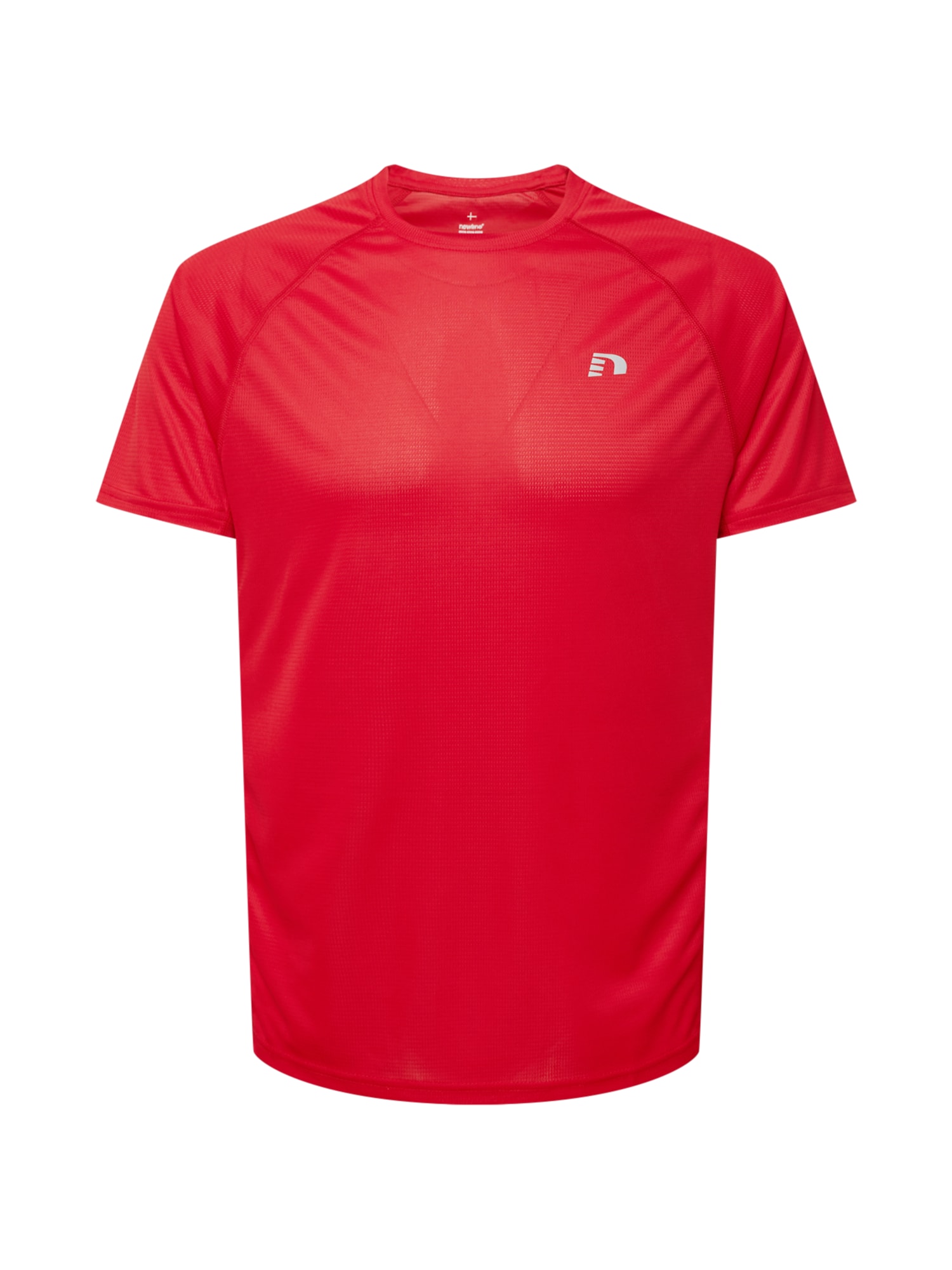 Newline Funkční tričko šedá / ohnivá červená
