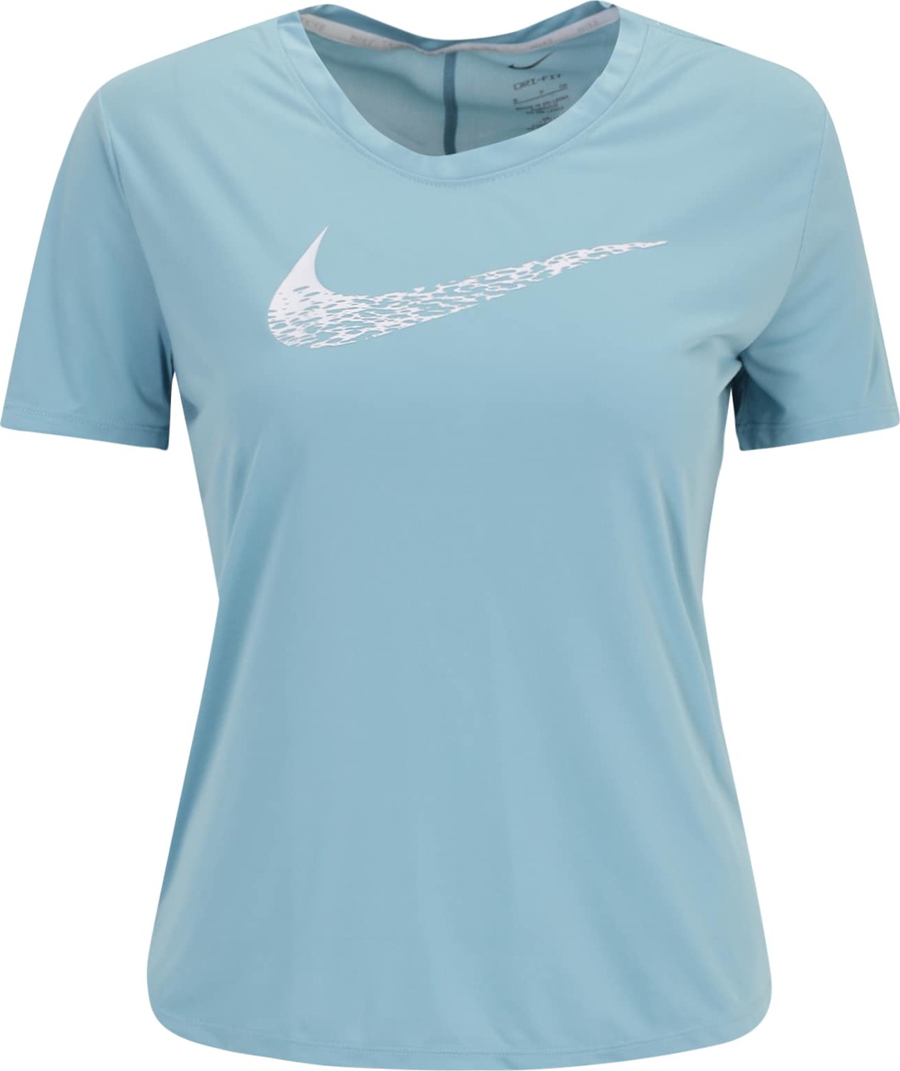 NIKE Funkční tričko světlemodrá / bílá