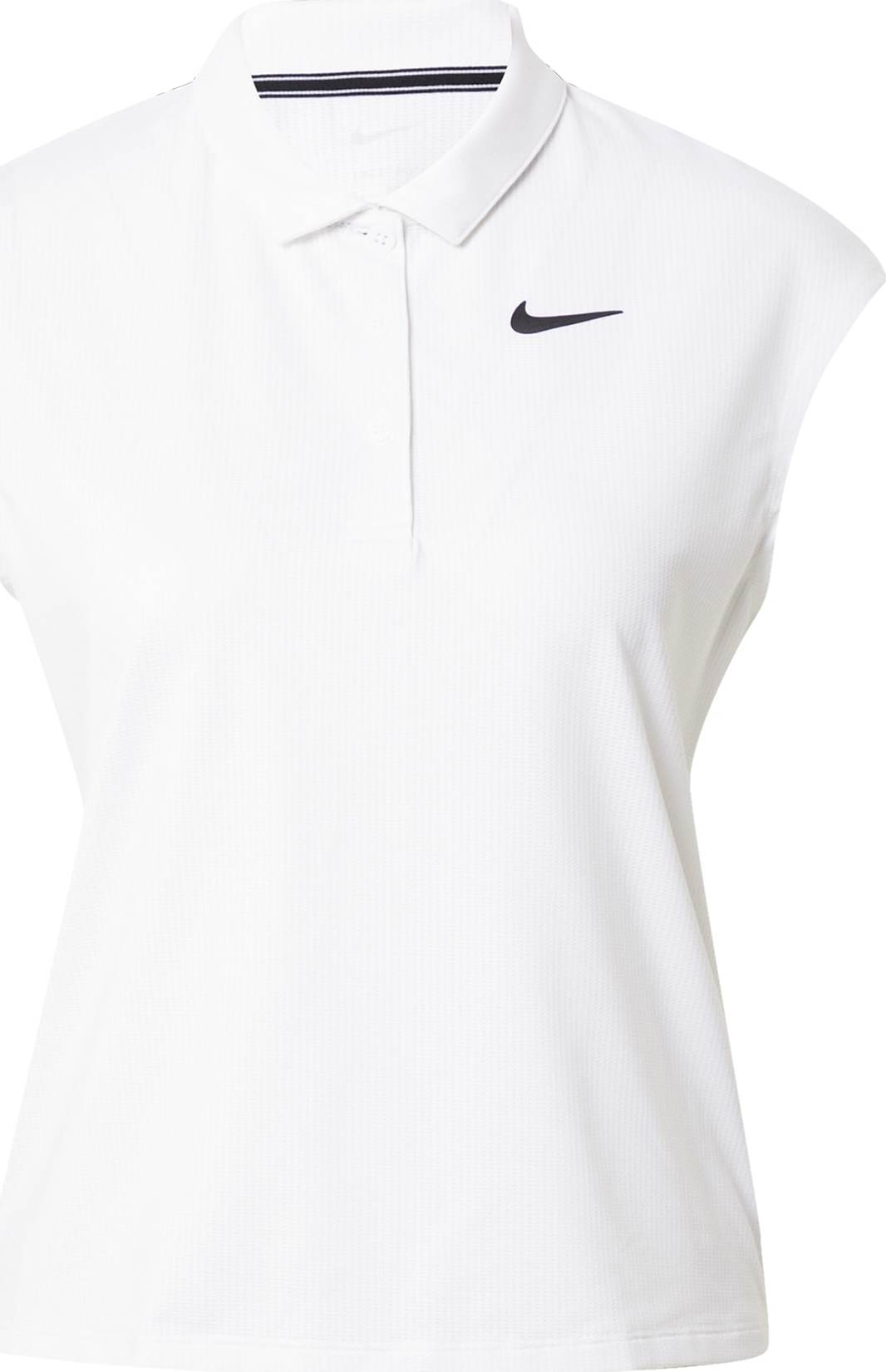 NIKE Funkční tričko 'Victory' černá / bílá