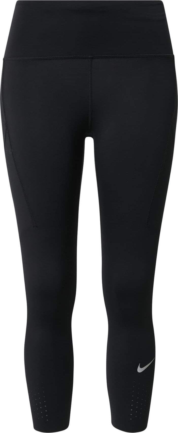 NIKE Sportovní kalhoty 'Epic Luxe' světle šedá / černá