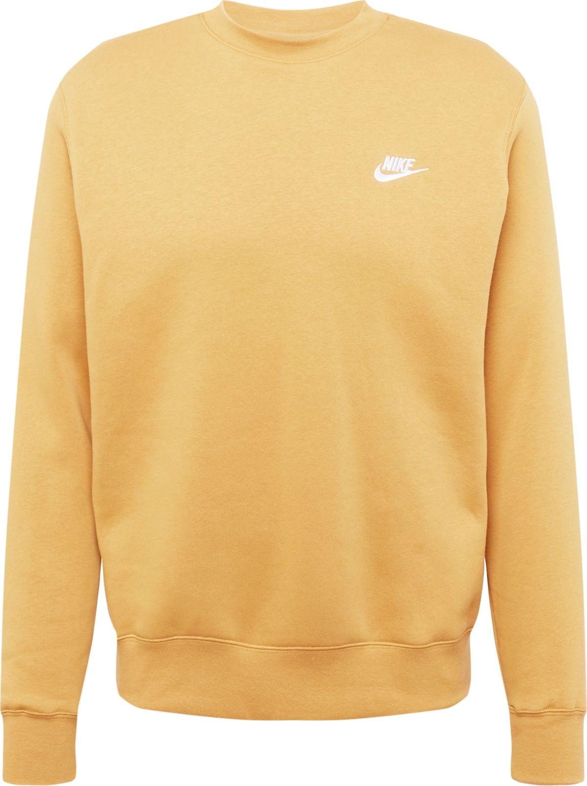 Nike Sportswear Mikina světle hnědá / bílá