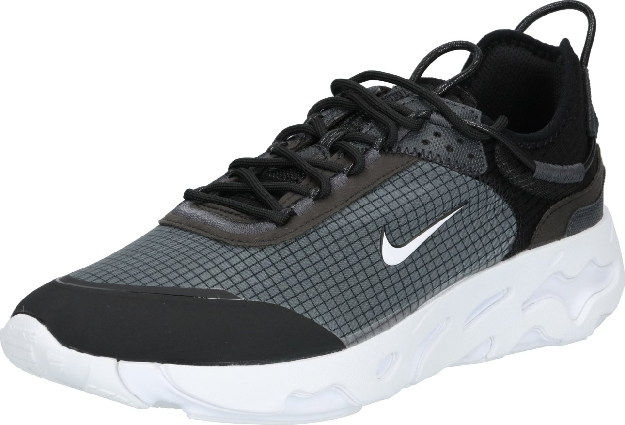 Nike Sportswear Tenisky tmavě šedá / černá / bílá