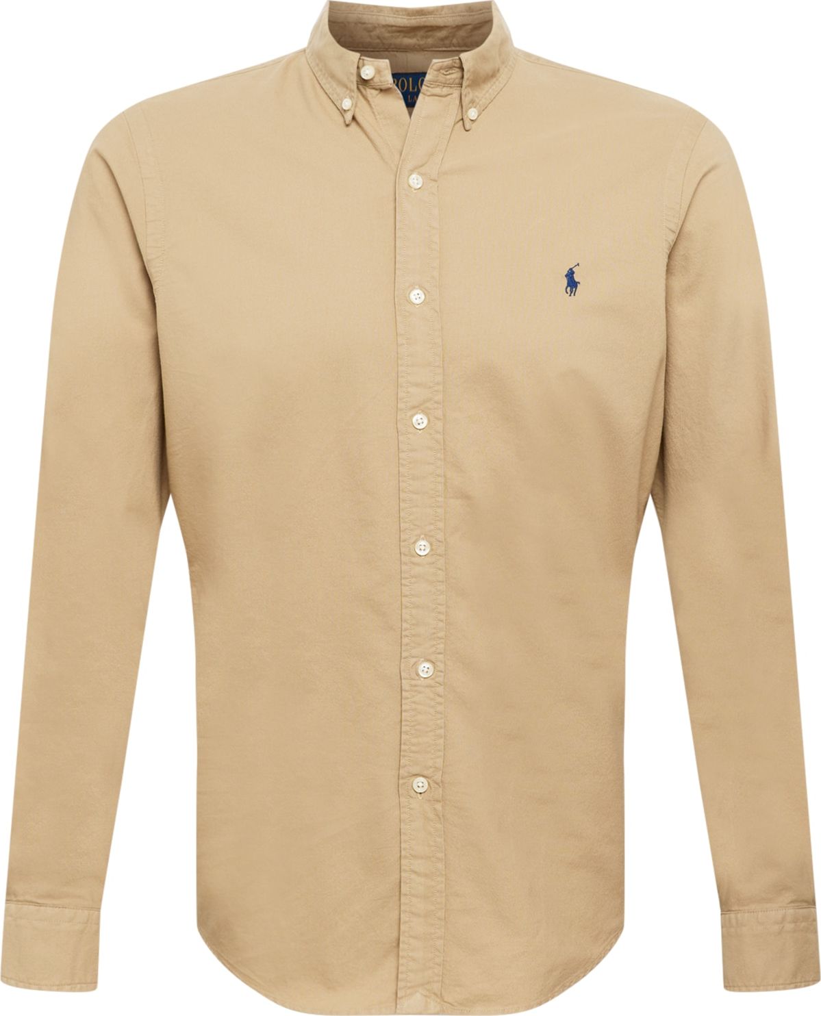 Polo Ralph Lauren Košile tmavě modrá / světle hnědá