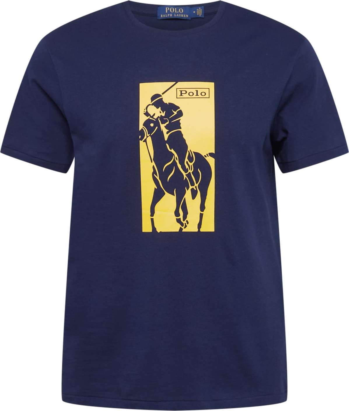 Polo Ralph Lauren Tričko námořnická modř / limone