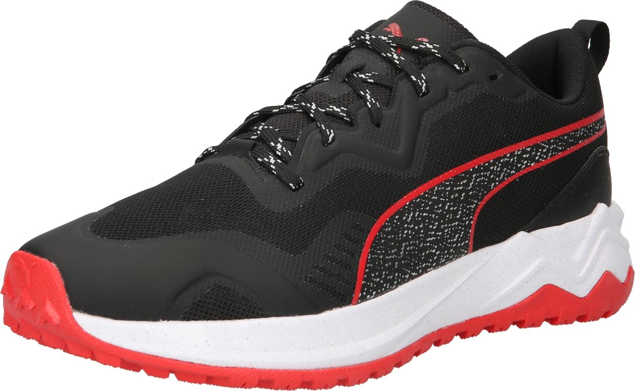 PUMA Sportovní boty 'Better Foam Xterra' šedá / červená / černá / bílá