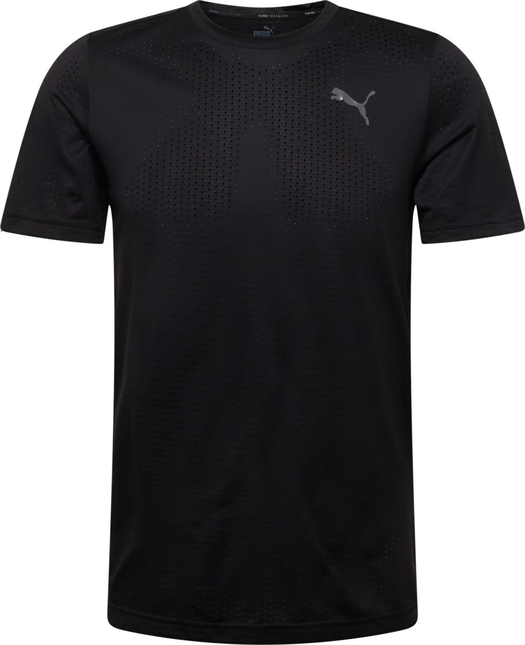 PUMA Funkční tričko 'FAV BLASTER' světle šedá / černá