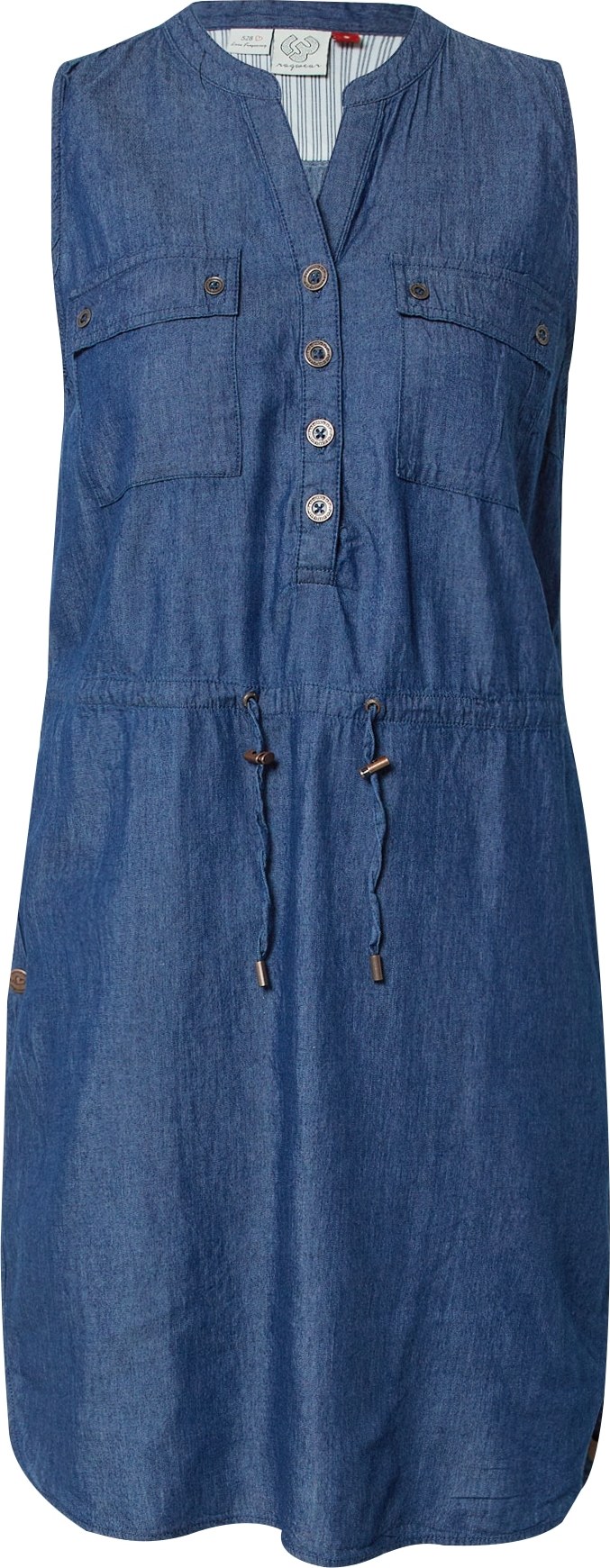 Ragwear Košilové šaty 'Roisin' indigo