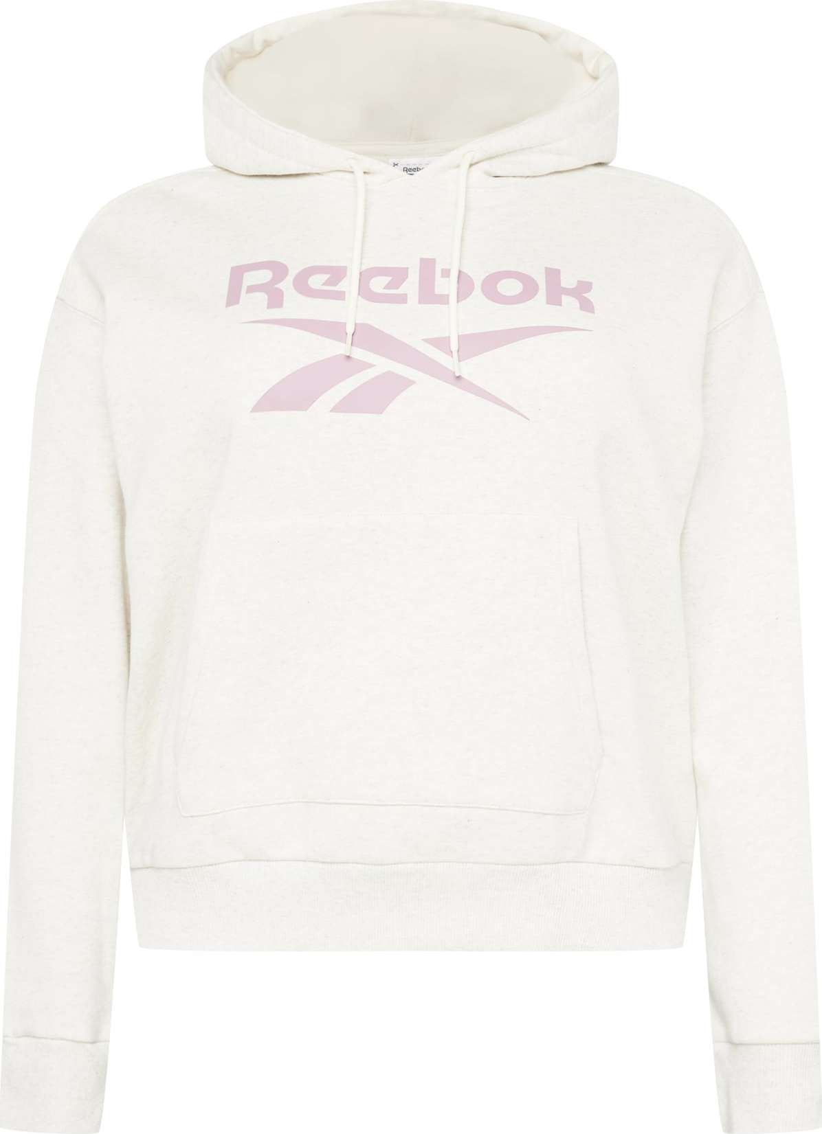 Reebok Classics Mikina šeříková / bílý melír