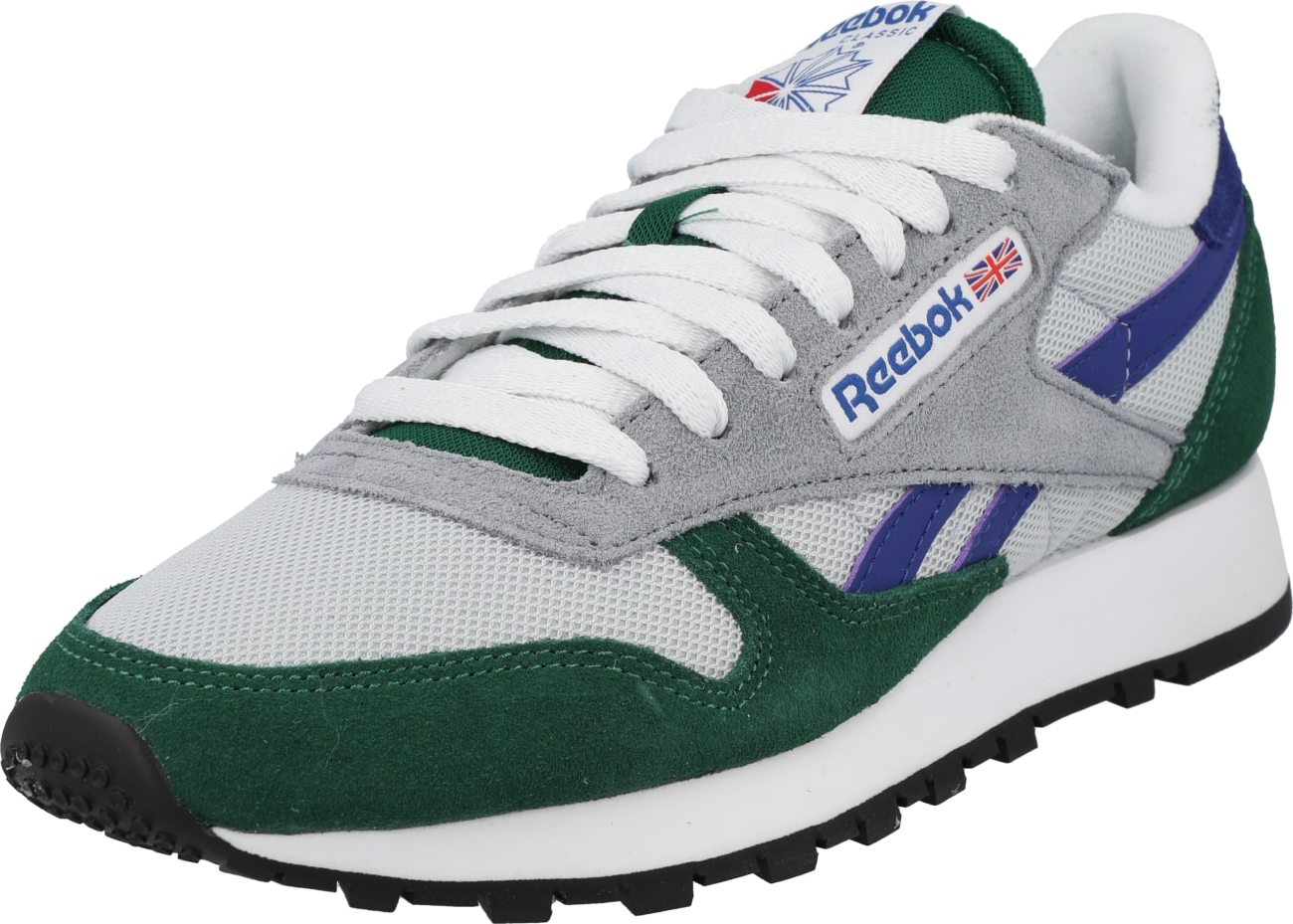 Reebok Classics Tenisky královská modrá / světle šedá / trávově zelená / bílá