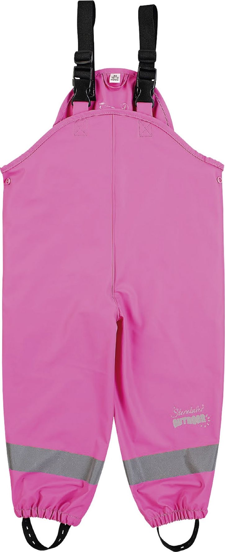 STERNTALER Funkční kalhoty pink / černá / stříbrná