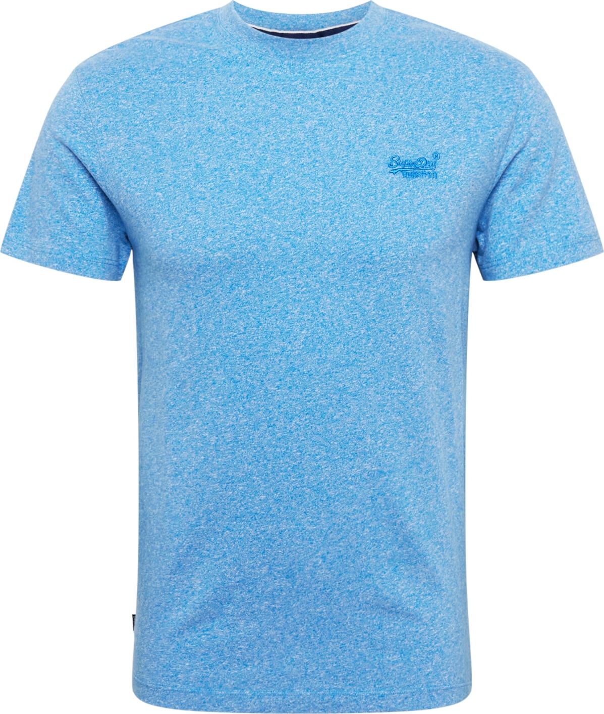 Superdry Tričko modrá