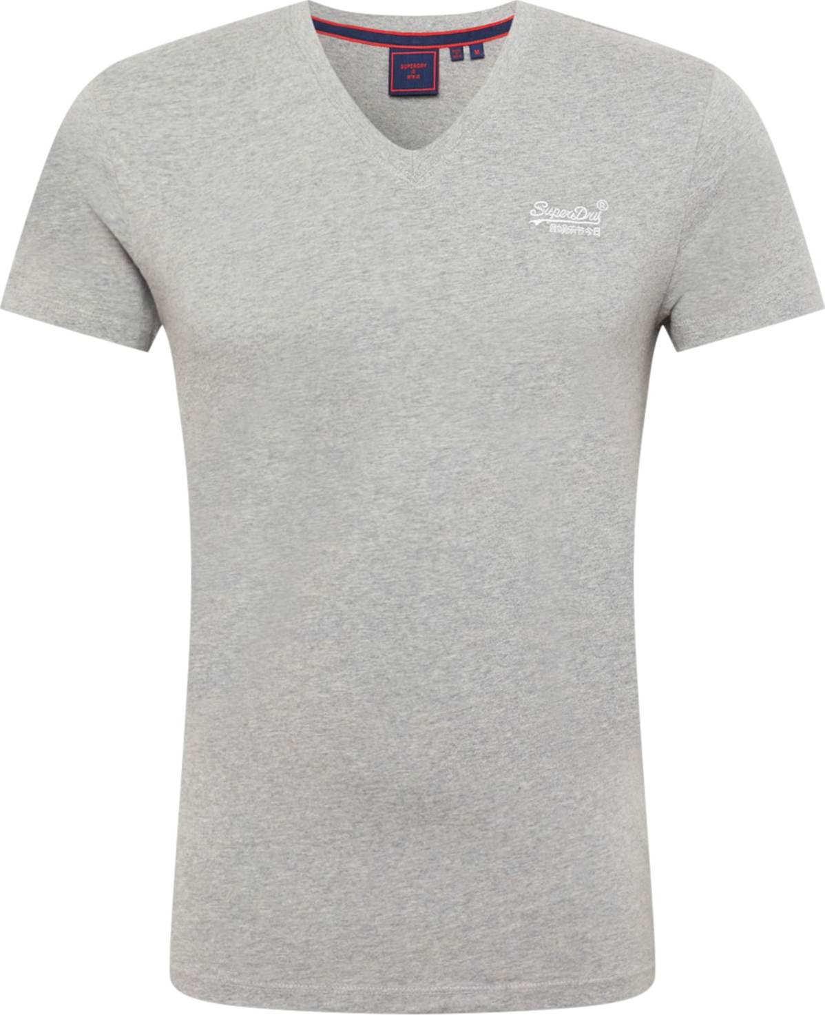 Superdry Tričko šedá
