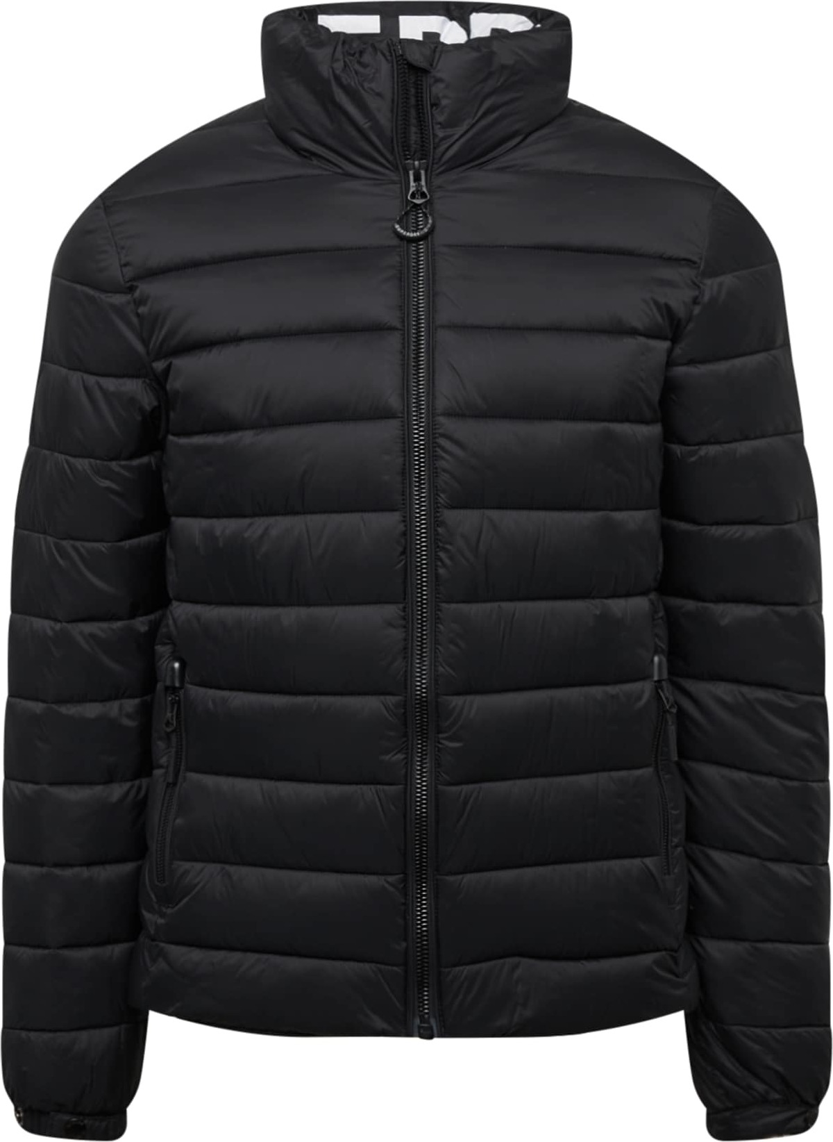 Superdry Zimní bunda černá / bílá