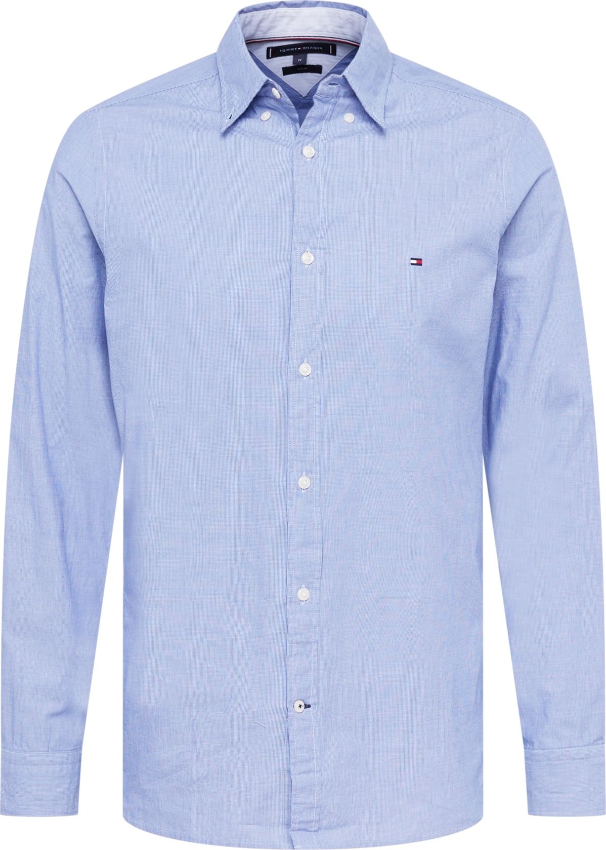 TOMMY HILFIGER Košile světlemodrá / tmavě modrá