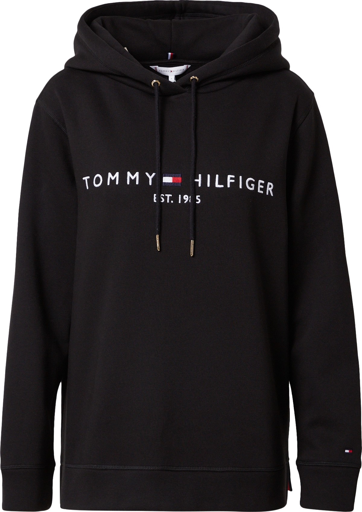 TOMMY HILFIGER Mikina tmavě modrá / červená / černá / bílá