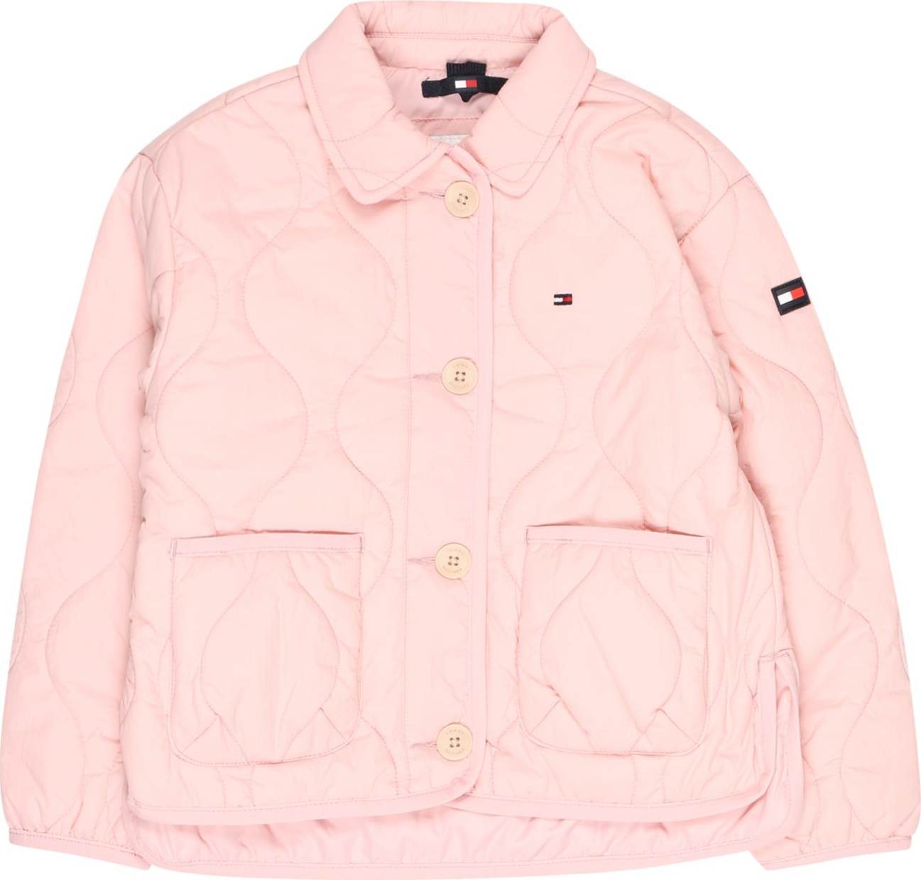 TOMMY HILFIGER Přechodná bunda pink