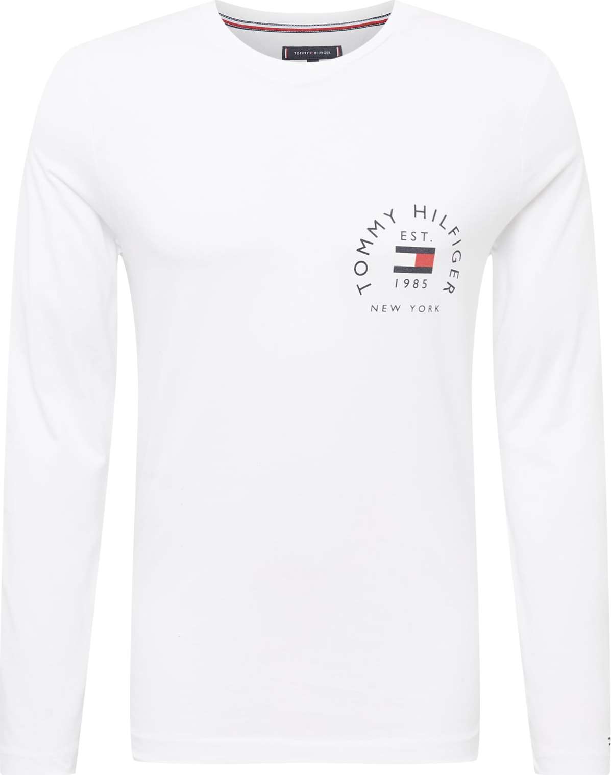 TOMMY HILFIGER Tričko námořnická modř / červená / bílá