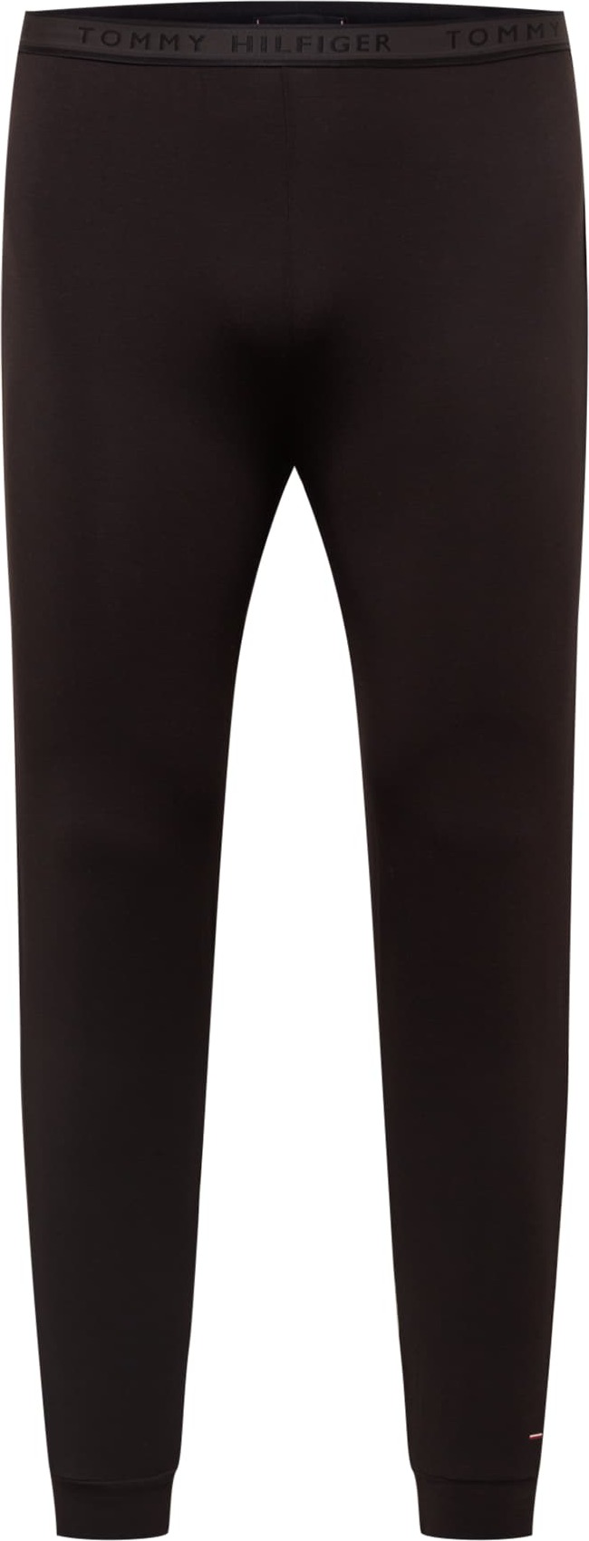 Tommy Hilfiger Underwear Pyžamové kalhoty tmavě šedá / černá
