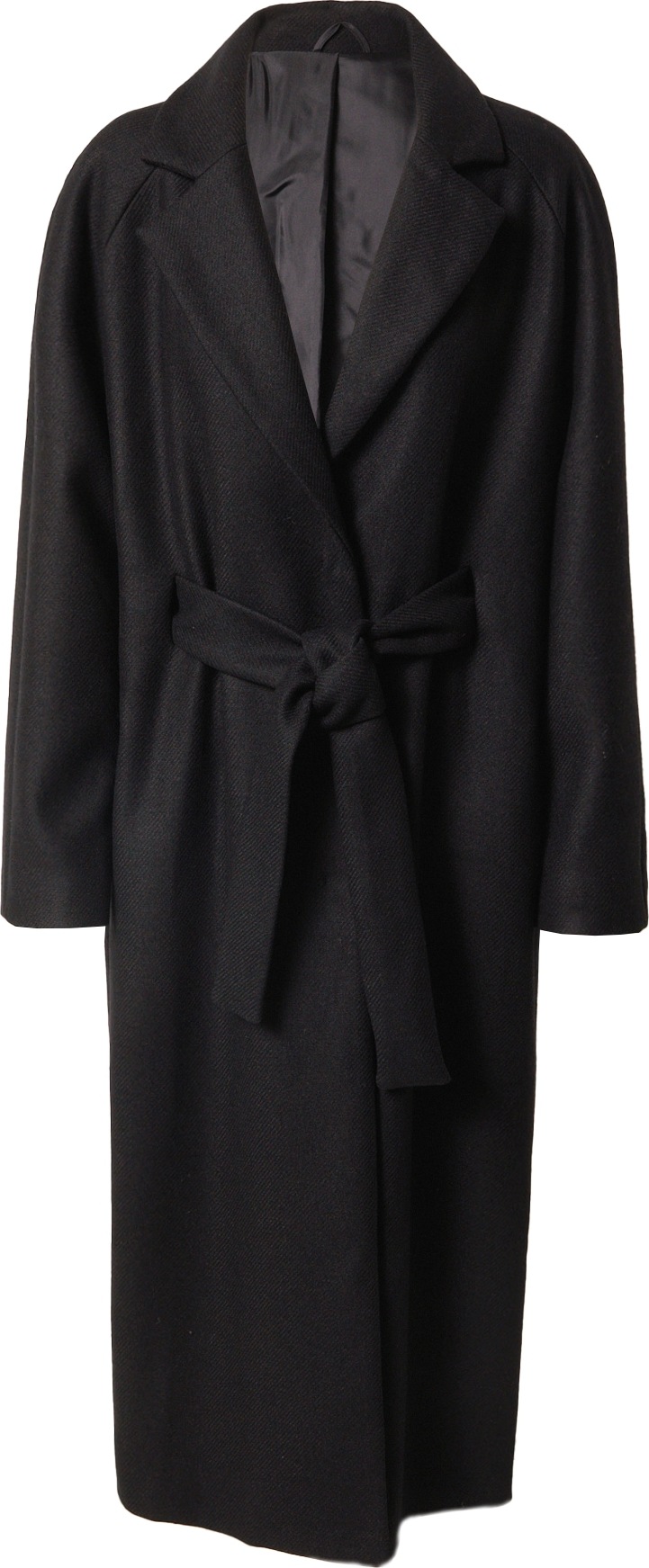 UNITED COLORS OF BENETTON Přechodný kabát černá