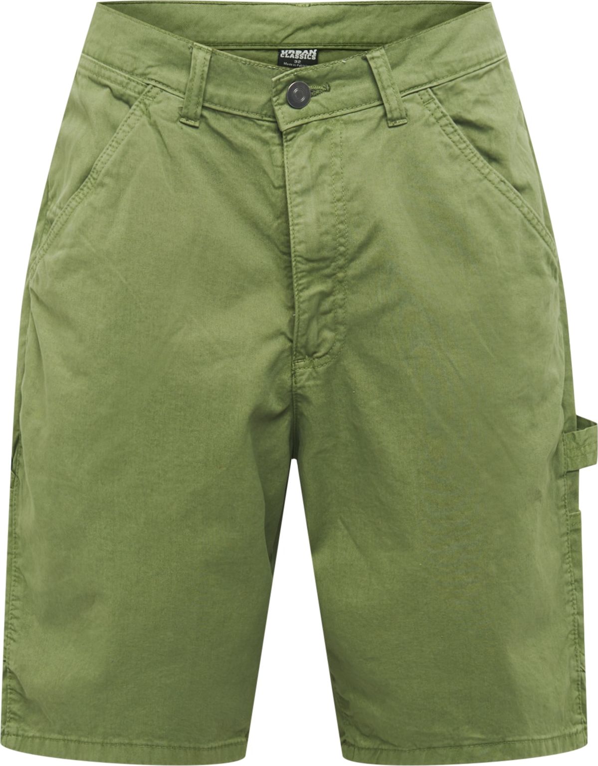 Urban Classics Kalhoty 'Carpenter' světle zelená