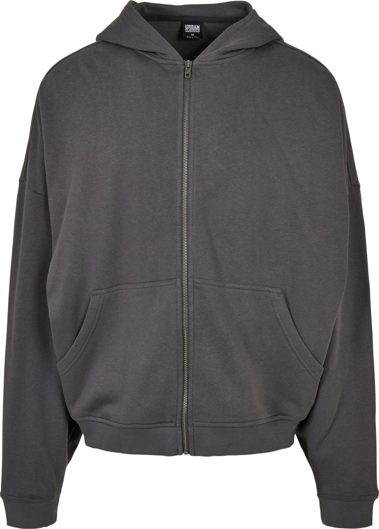 Urban Classics Mikina s kapucí tmavě šedá