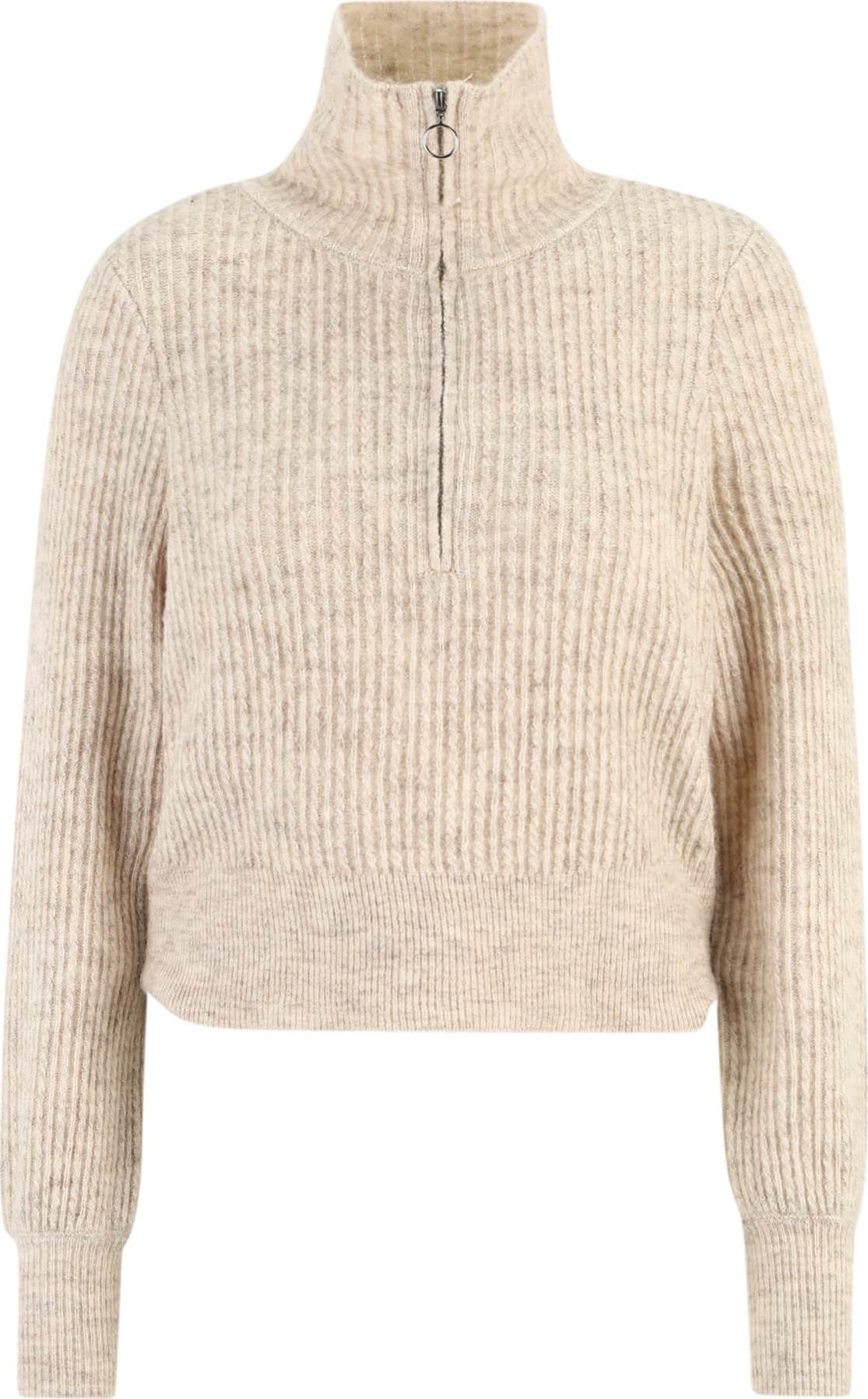 Vero Moda Tall Svetr 'POPPY' béžový melír