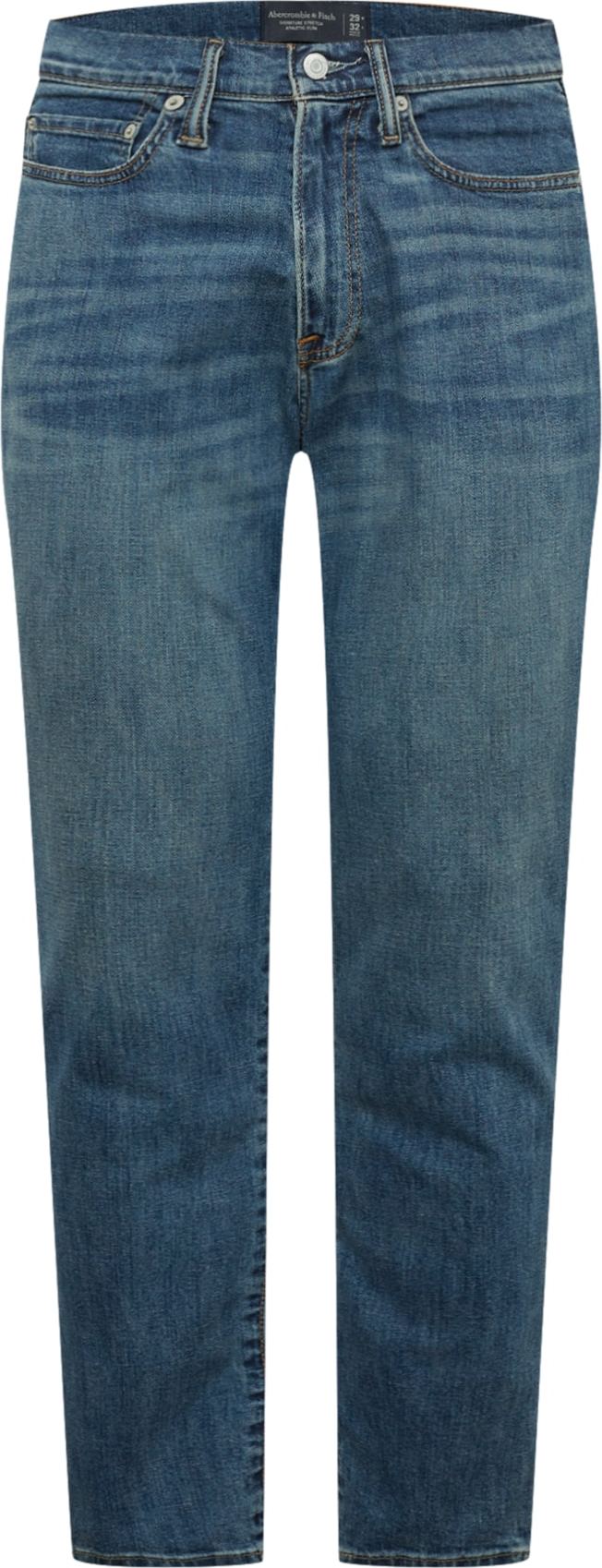 Abercrombie & Fitch Džíny modrá džínovina
