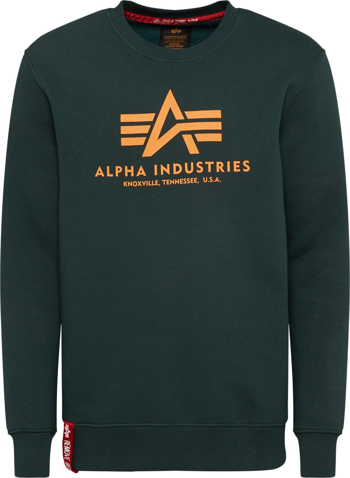 ALPHA INDUSTRIES Mikina zelená