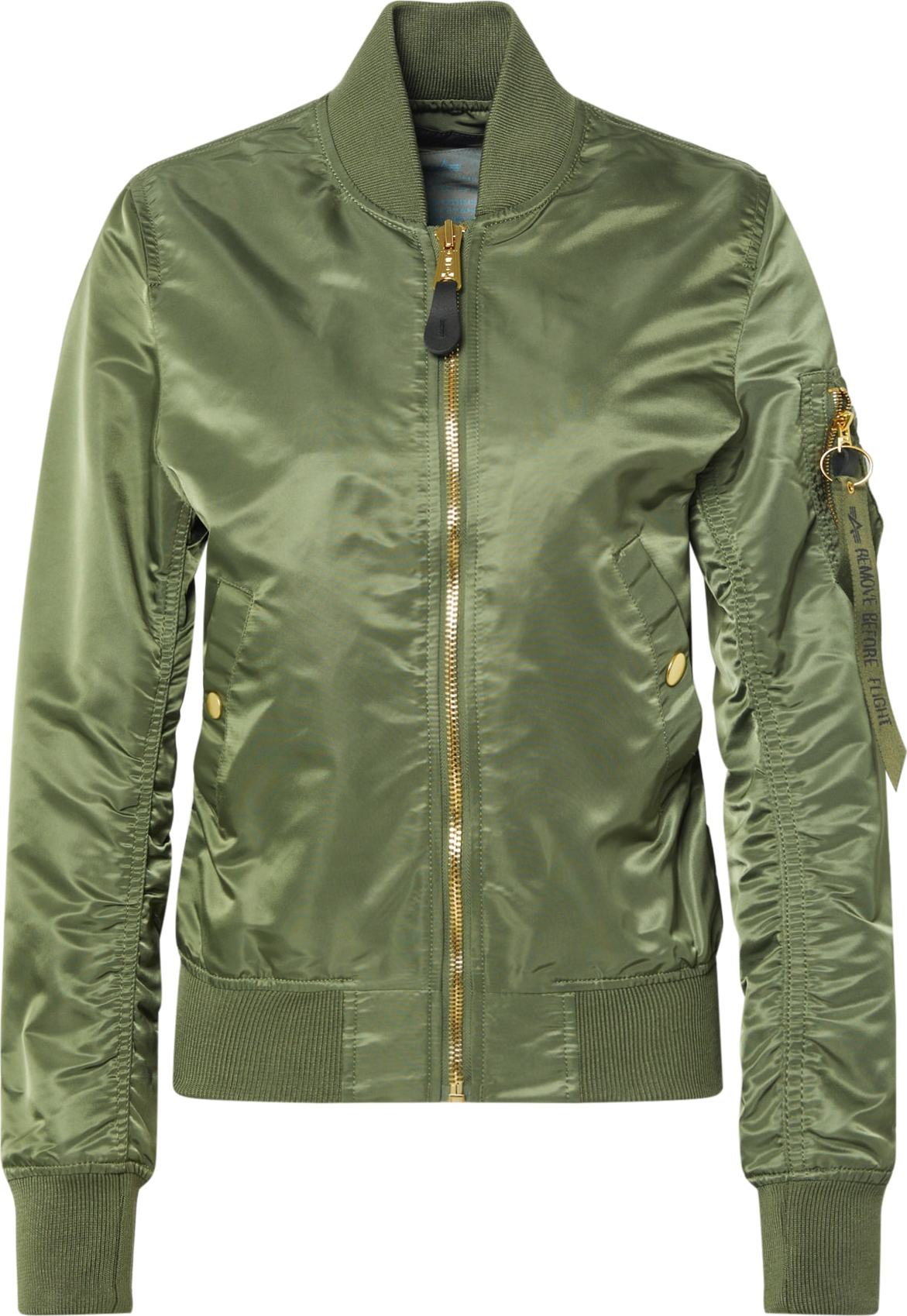 ALPHA INDUSTRIES Přechodná bunda khaki