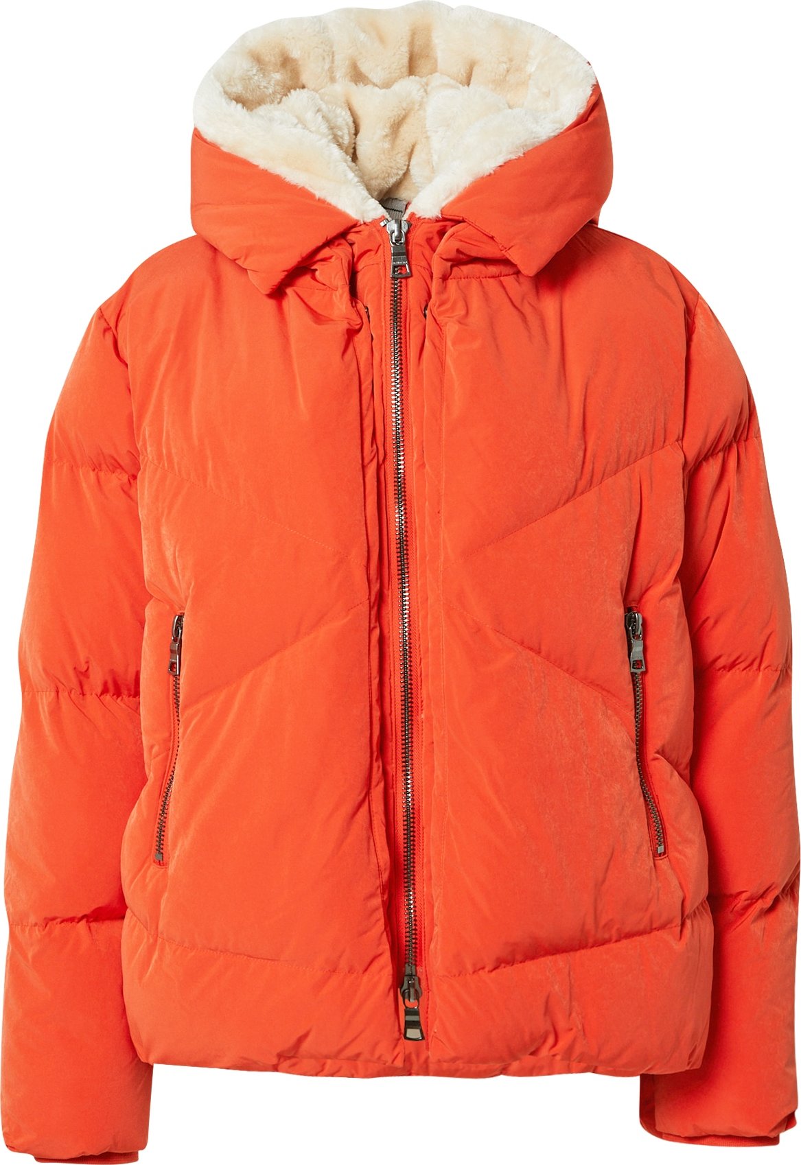 BLONDE No. 8 Zimní bunda 'SNOW' tmavě oranžová