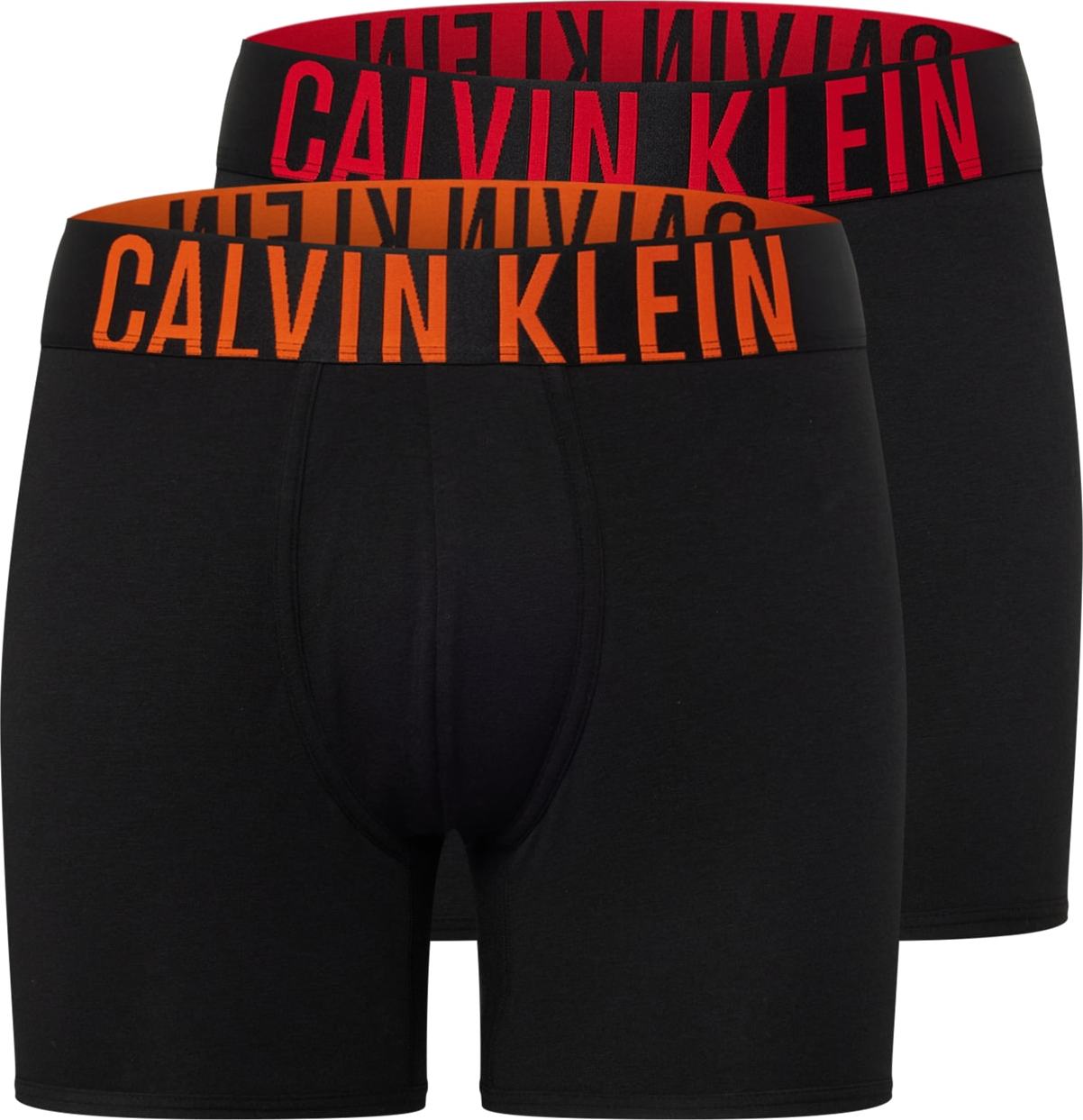 Calvin Klein Underwear Boxerky oranžová / červená / černá
